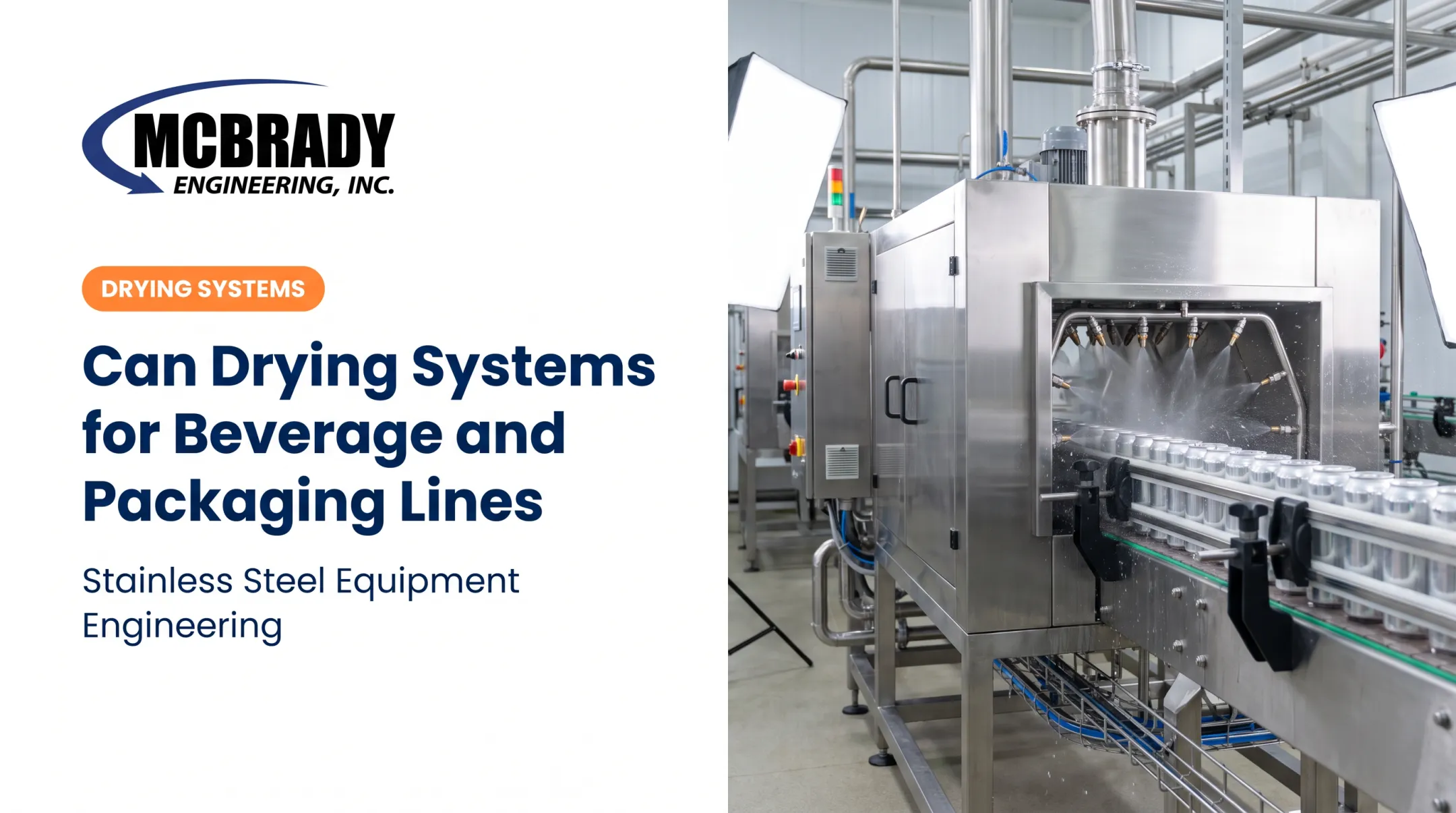 Can Drying Systems for Beverage and Packaging Lines
