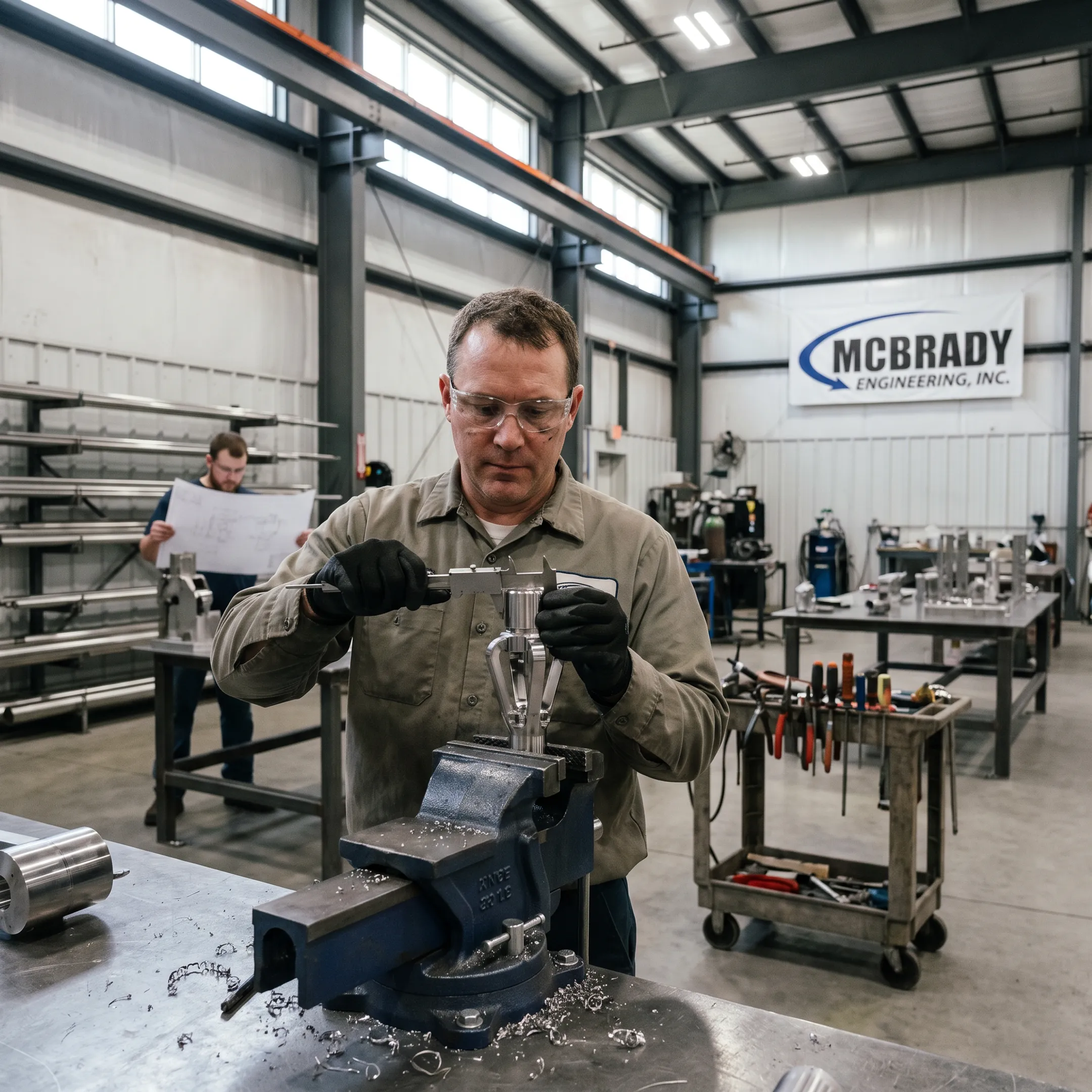 Custom packaging equipment being developed by engineers