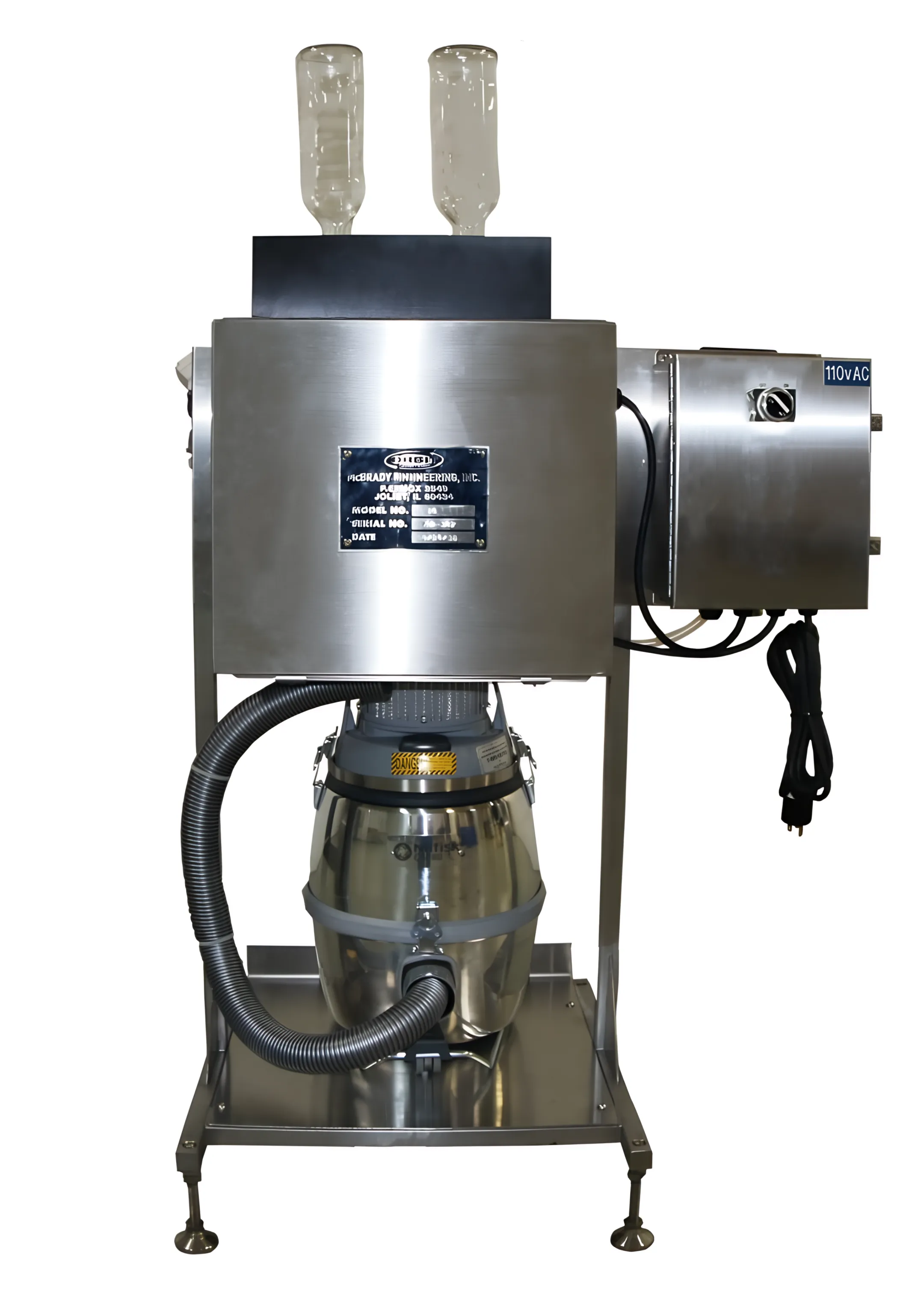 Model #10 Manual Bottle Cleaner/Rinser