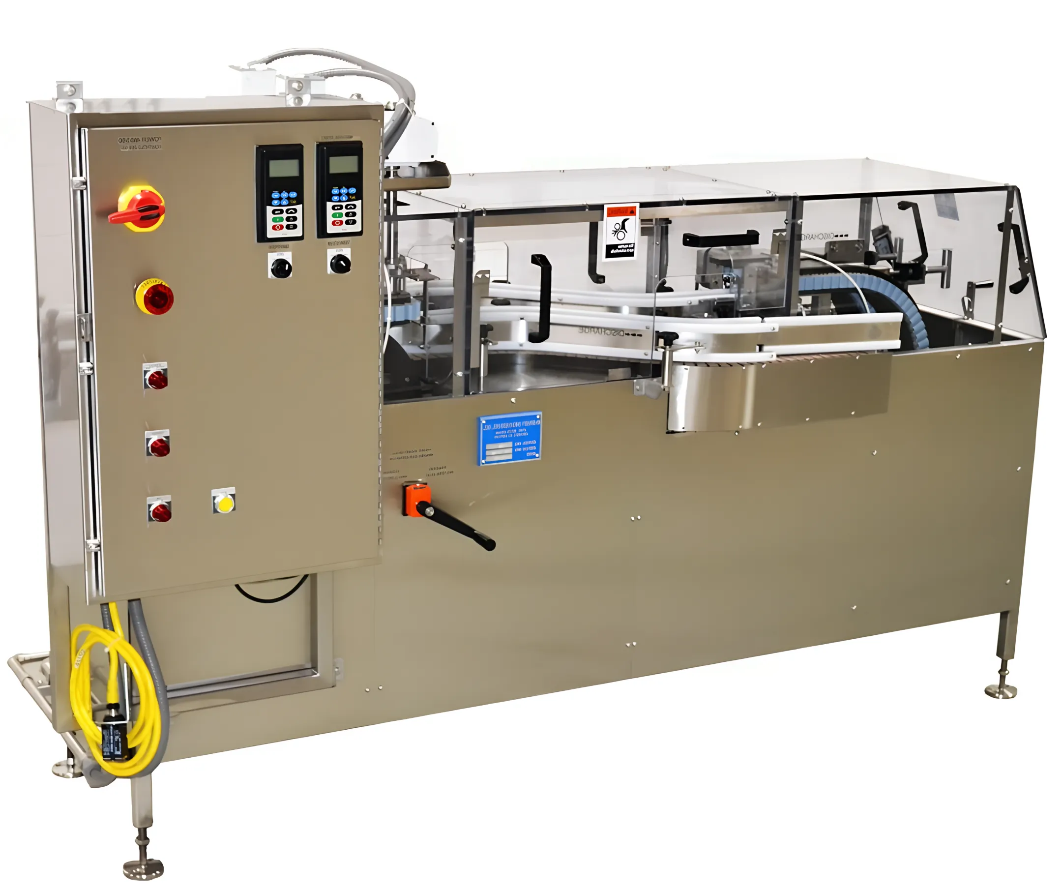 Chemical product packaging line