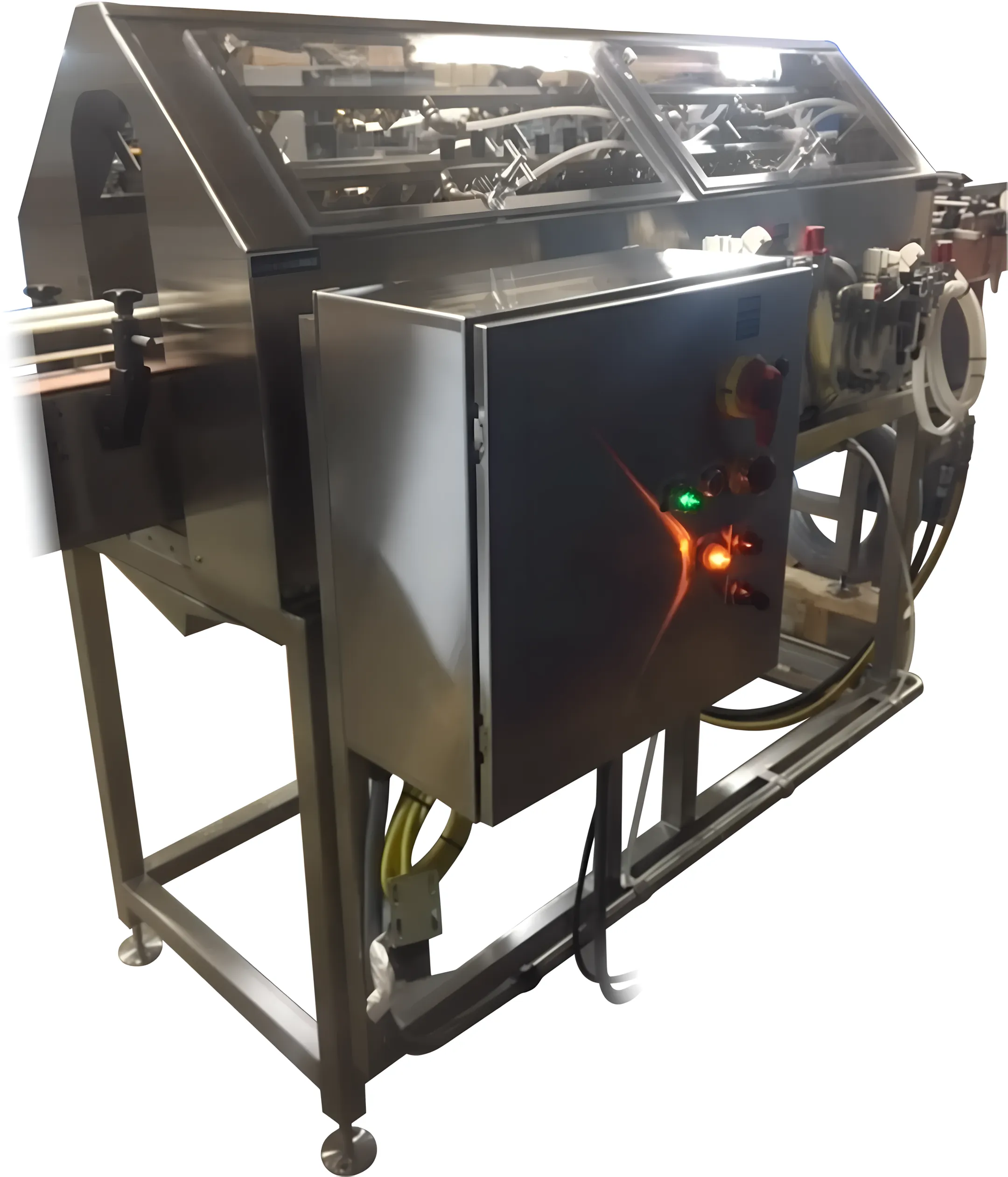 Pharmaceutical container cleaning
