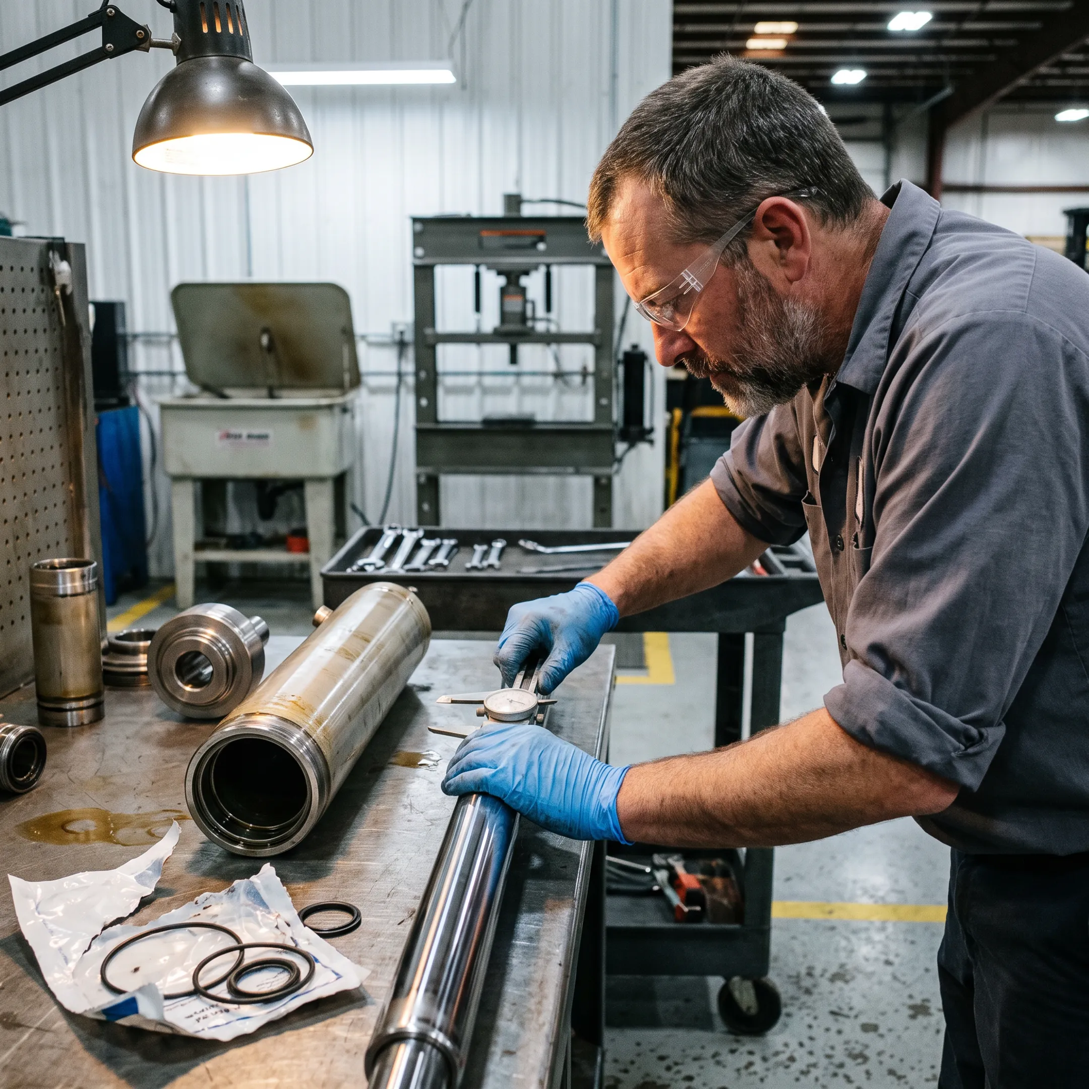 Nationwide Hydraulic Cylinder Rebuild Service