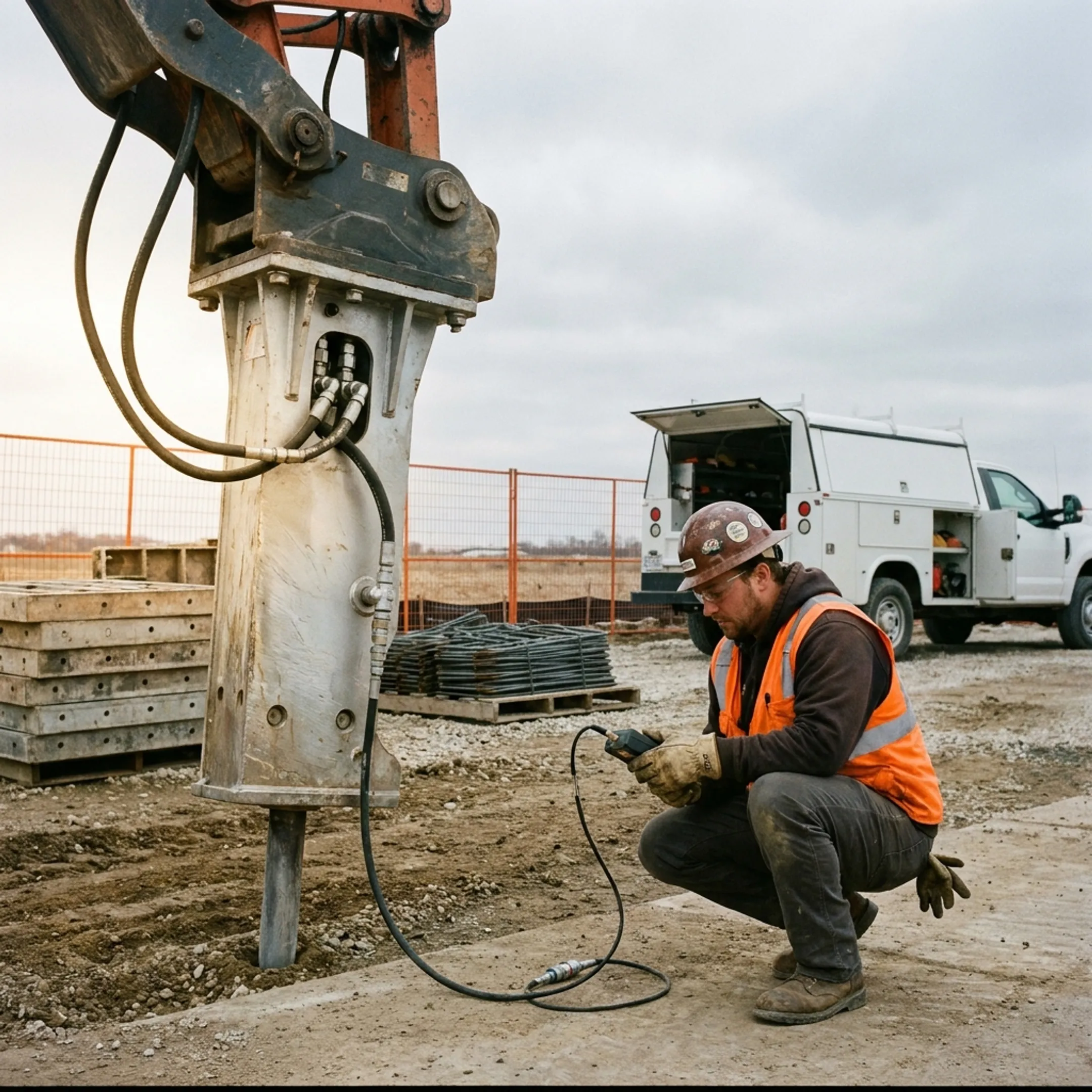 Hydraulic Breaker Repair Services