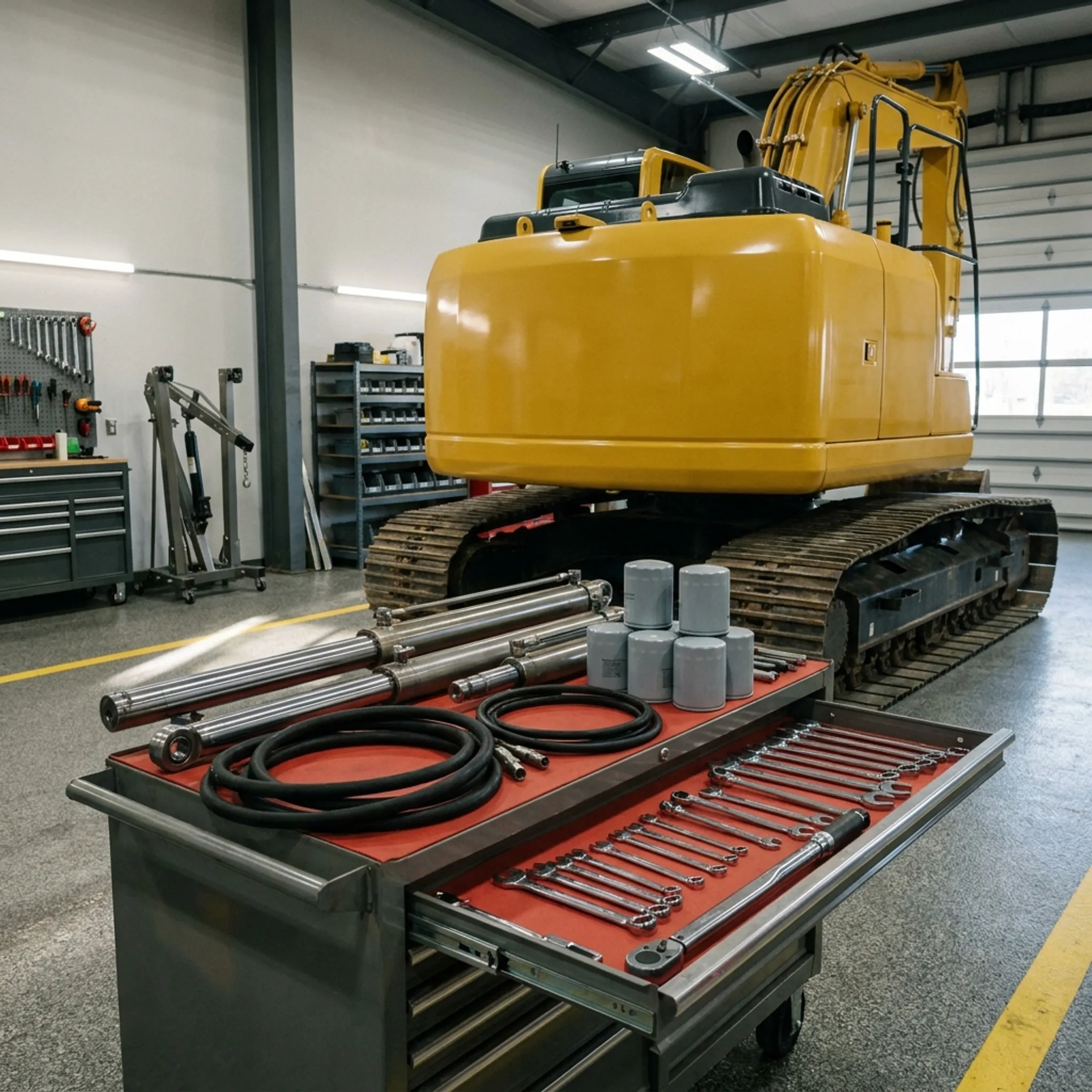 Construction Equipment Parts Ordering & Sourcing Services