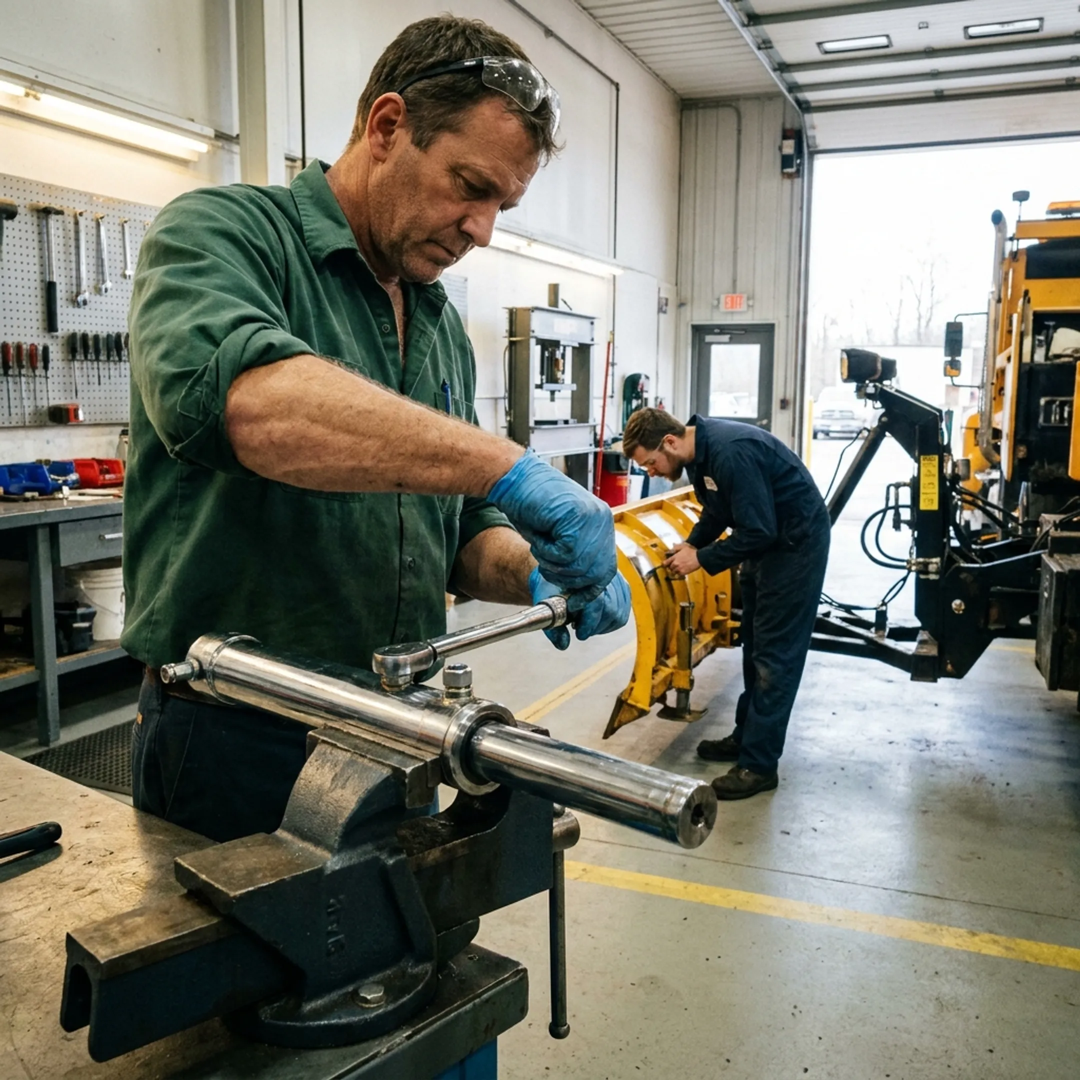 Municipal equipment maintenance