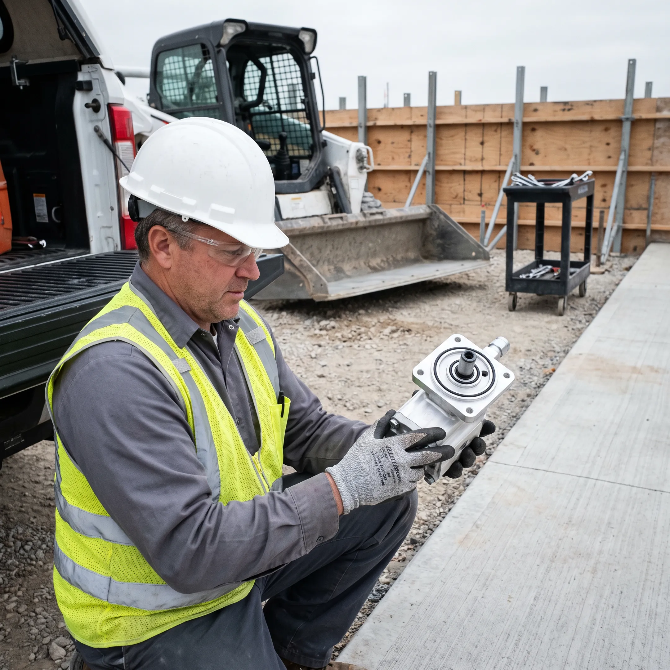 Concrete contractor equipment