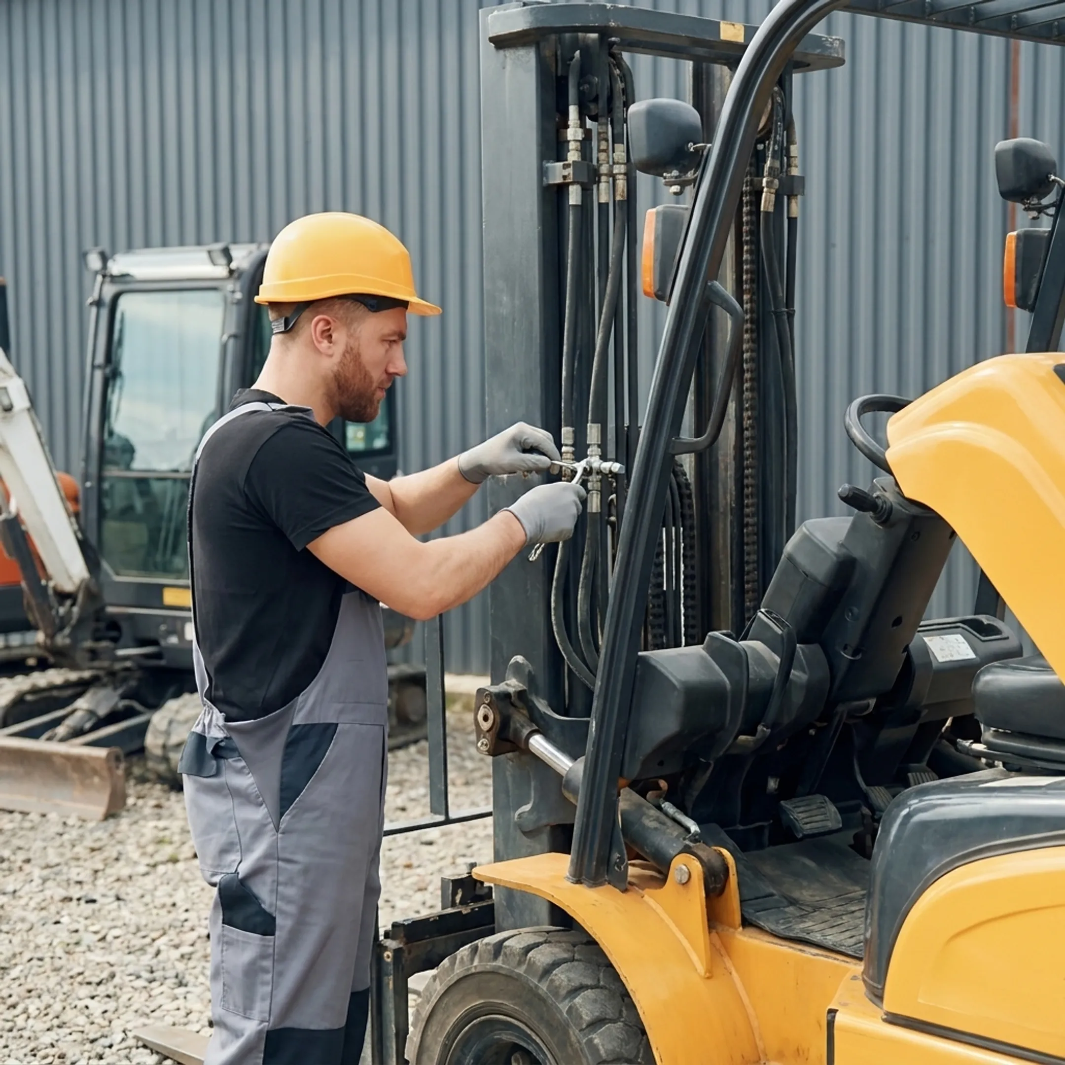 Forklift Hydraulic Hose Repair Services