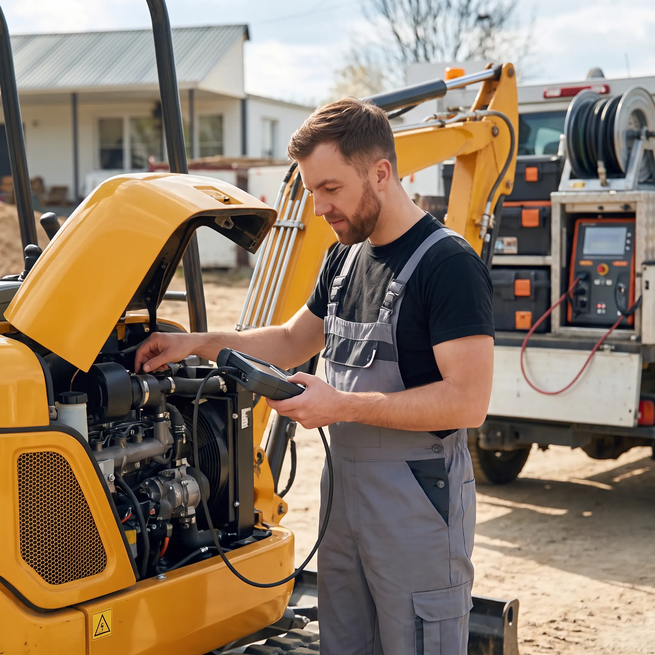 Mini Excavator Repair & Maintenance Services