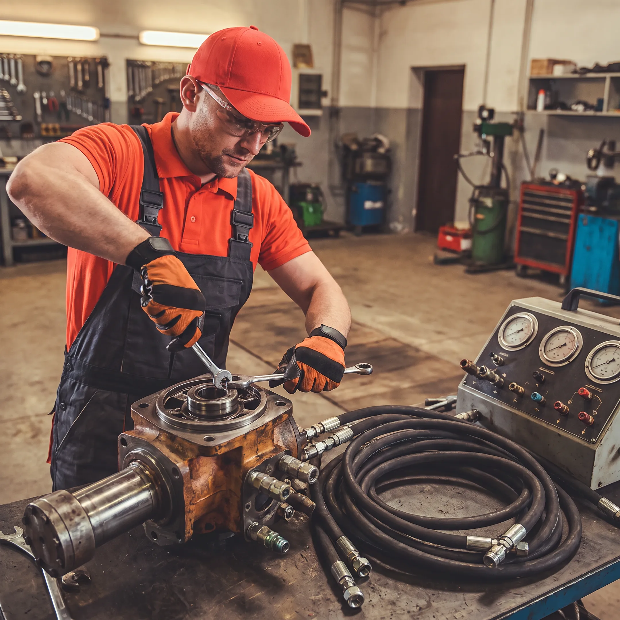 Hydraulic Motor Repair & Rebuild Services