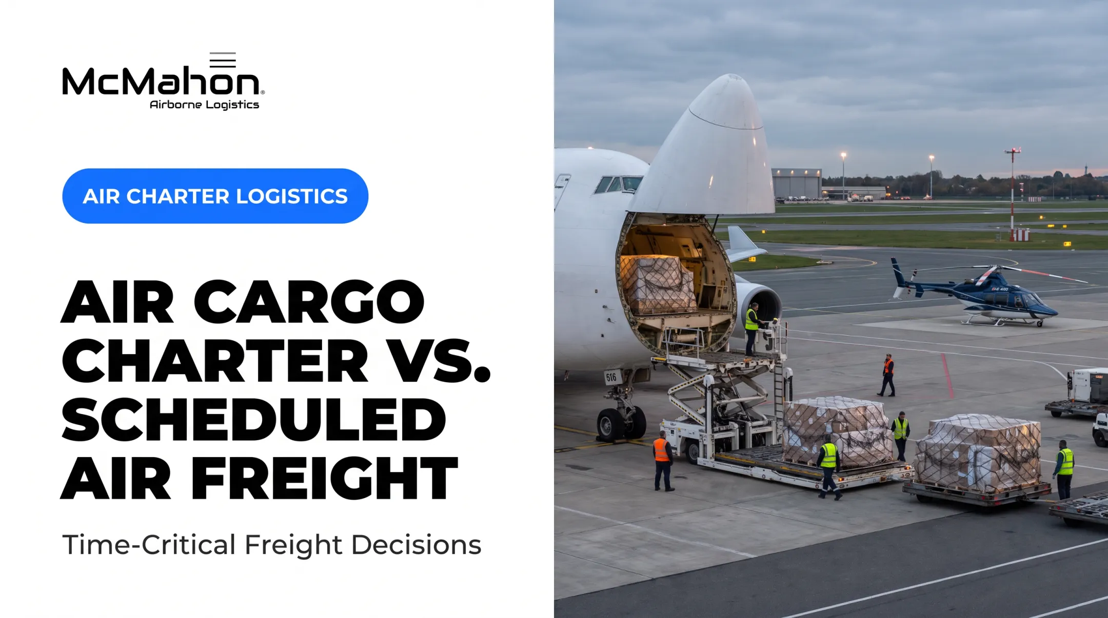 Air Cargo Charter vs. Scheduled Air Freight