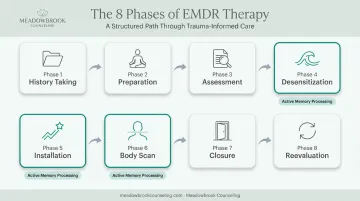 Eight-phase EMDR therapy framework from history-taking to reevaluation