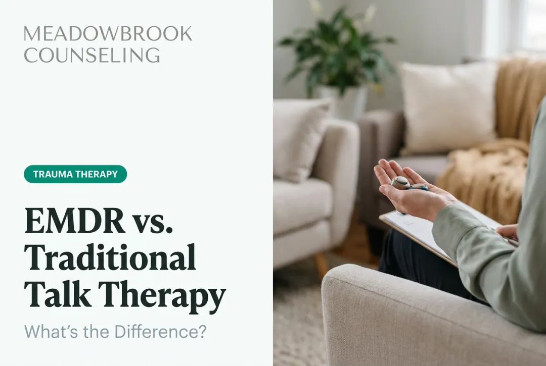 EMDR vs. Traditional Talk Therapy: What's the Difference?