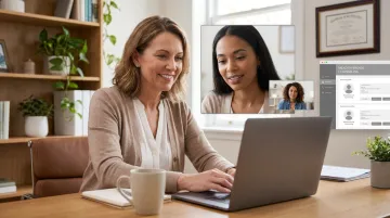 Meadowbrook Counseling therapist matching session via telehealth video call platform