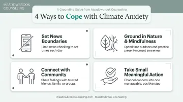 Four practical strategies to calm and manage climate anxiety