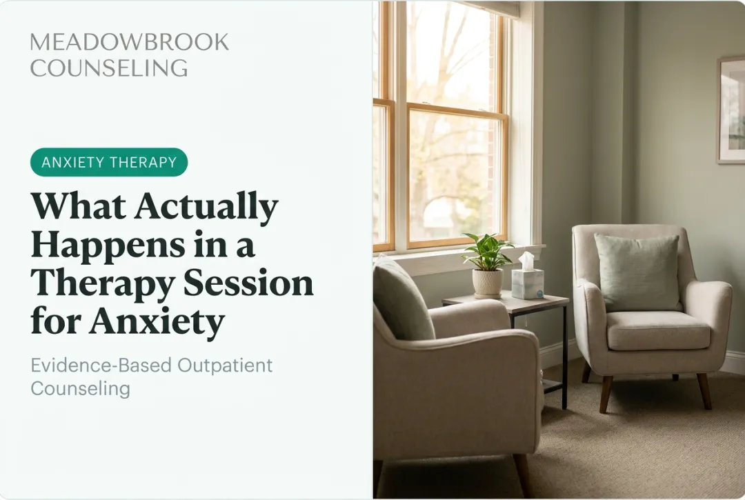 What Actually Happens in a Therapy Session for Anxiety
