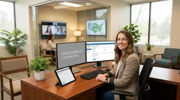 Meadowbrook Counseling therapist matching insurance and telehealth support