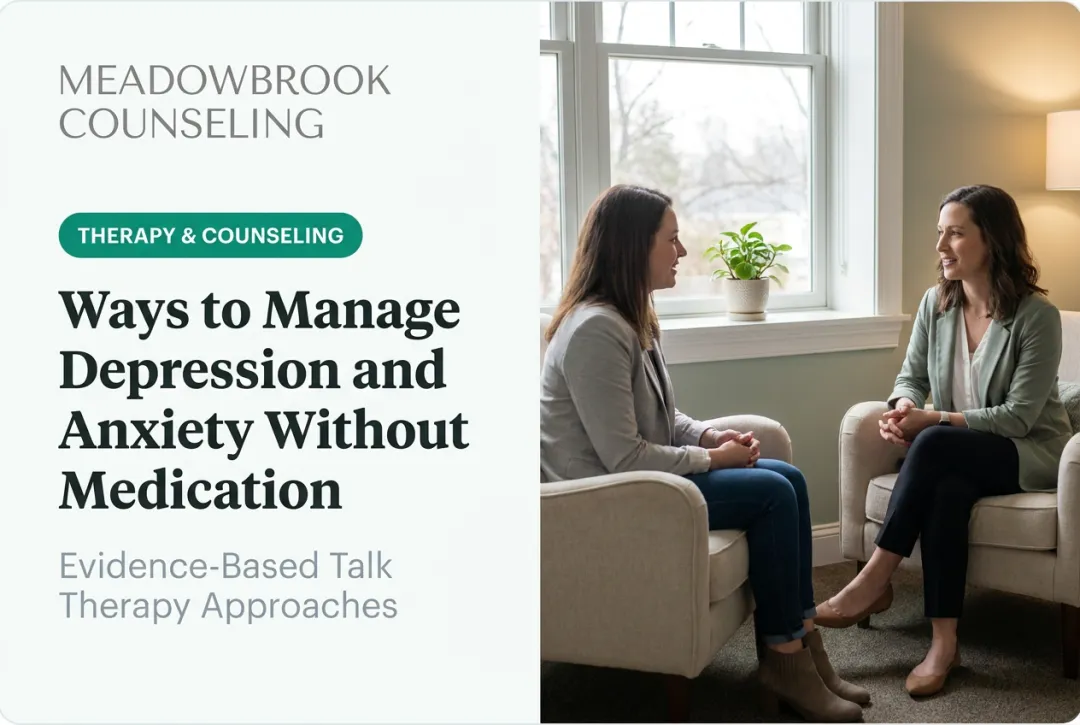 Ways to Manage Depression and Anxiety Without Medication