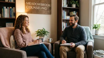 Meadowbrook Counseling licensed therapists specializing in CBT self-esteem treatment