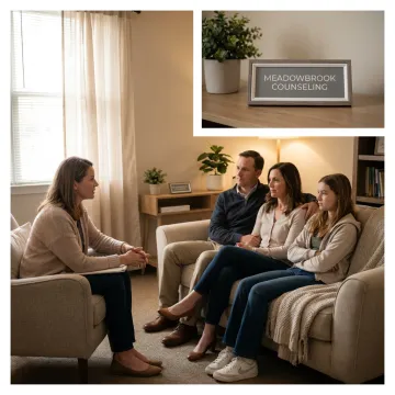 Family and marriage counseling session