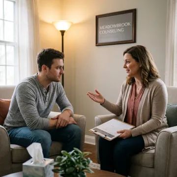 Adult ADHD counseling session