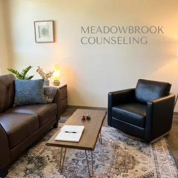 Comfortable counseling office for mental health therapy
