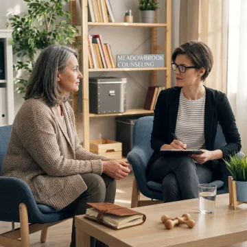 Adult ADHD therapy session