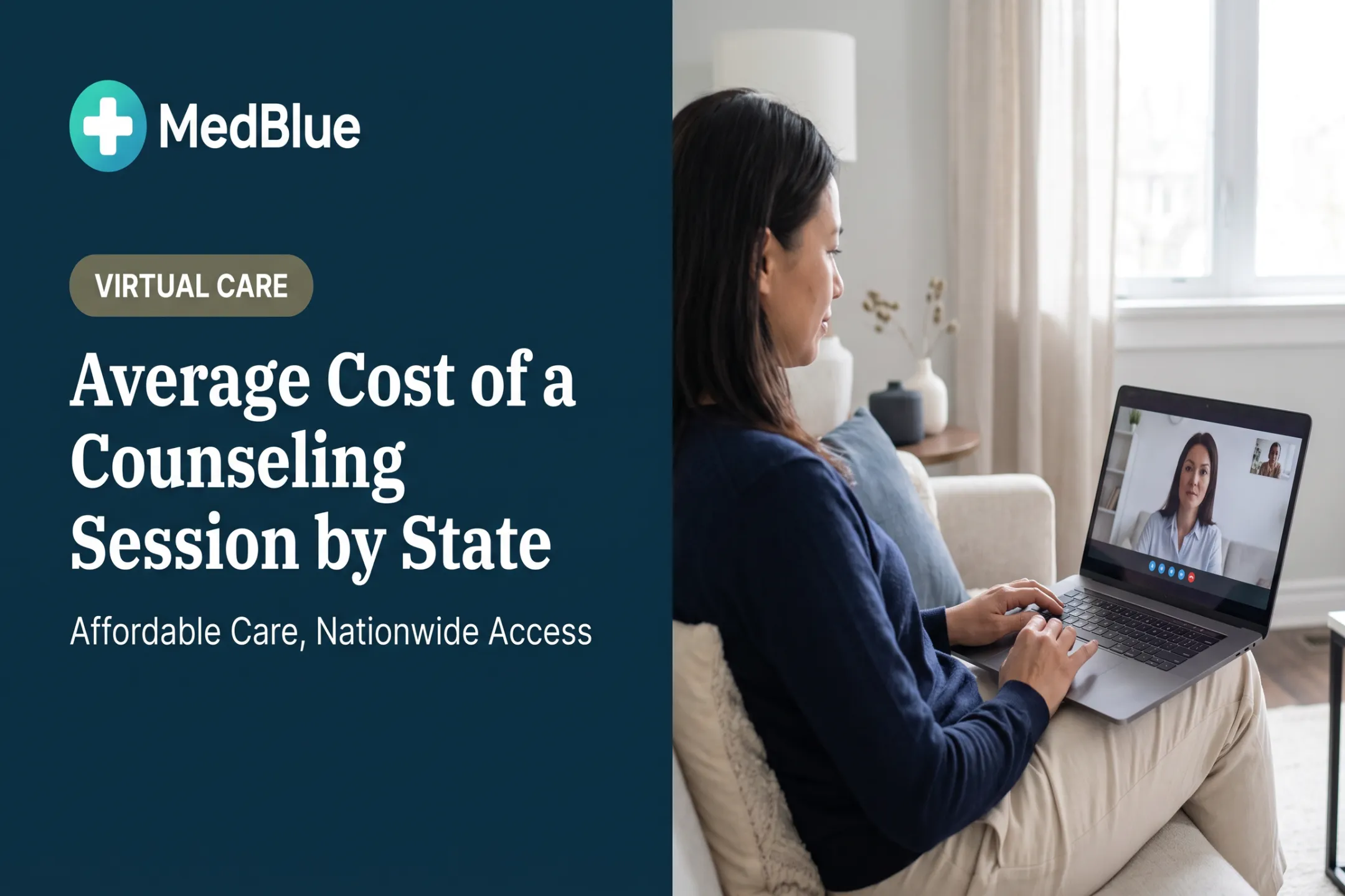 Average Cost of a Counseling Session by State