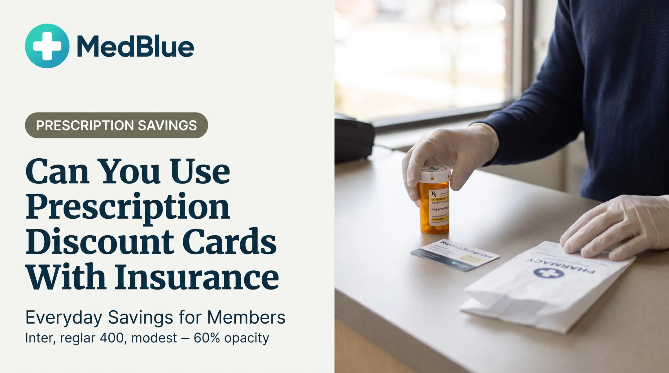 Can You Use Prescription Discount Cards With Insurance