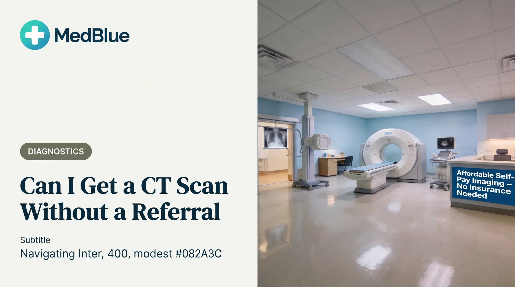Can I Get a CT Scan Without a Referral: Navigating
