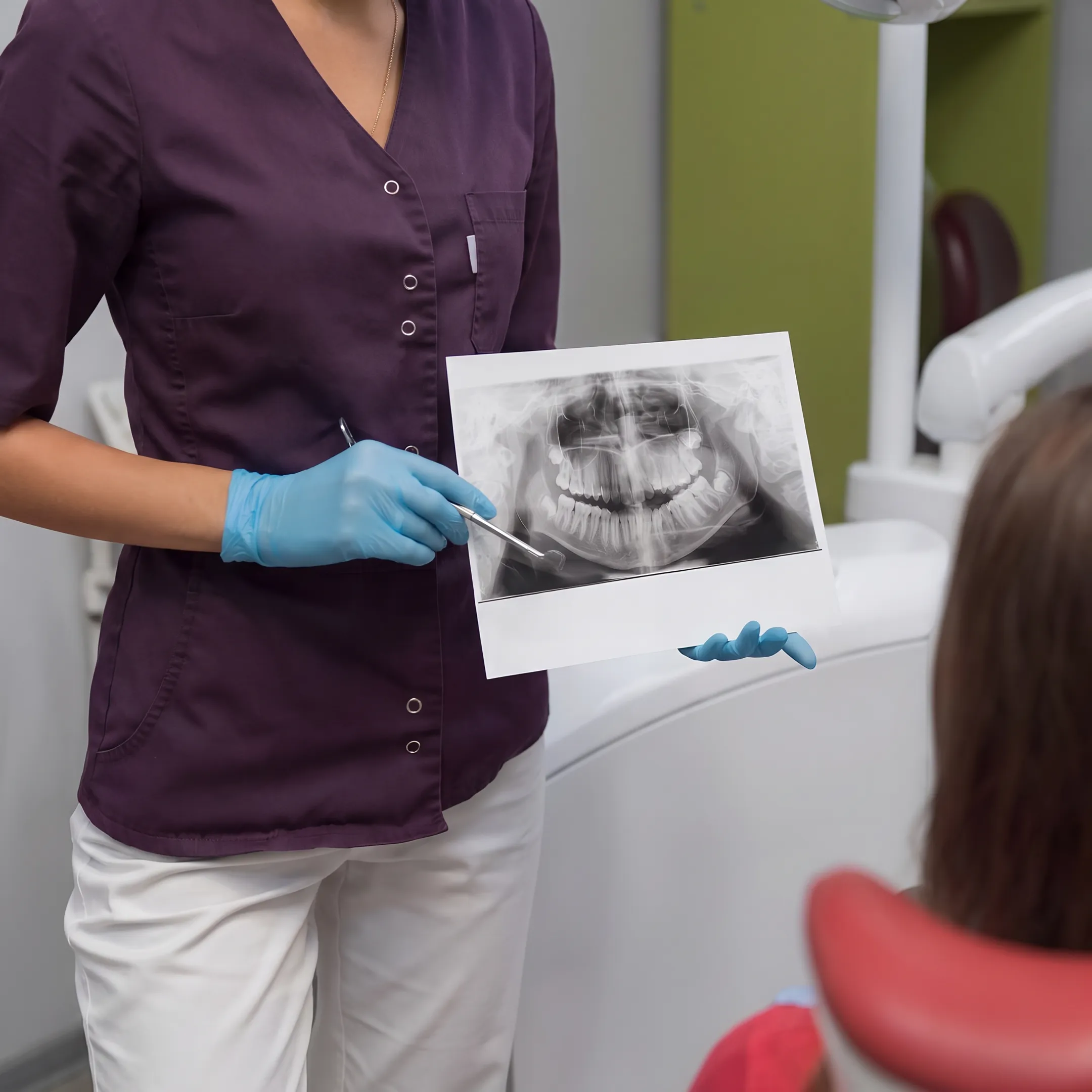 Patient discussing affordable dental care options with a dental professional