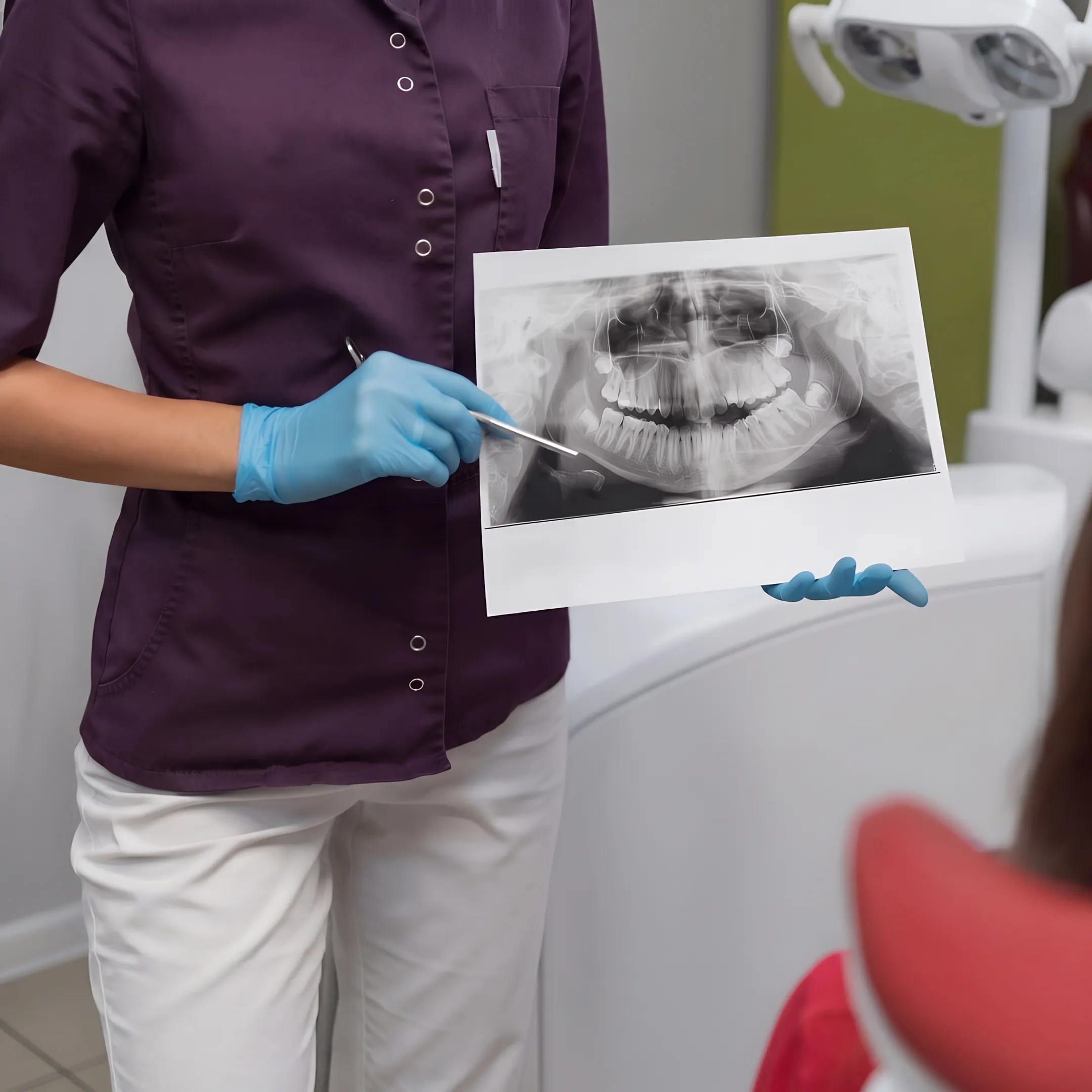Patient discussing affordable dental care options with a healthcare professional
