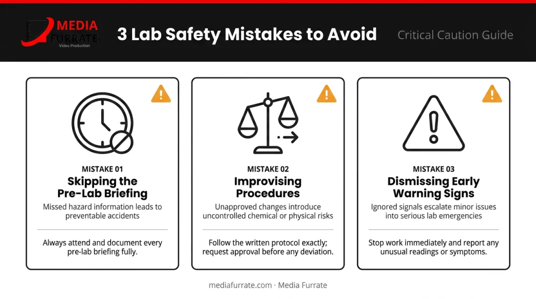 Three most common student lab safety mistakes and how to avoid them