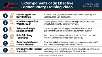 Six essential components of an effective ladder safety training video