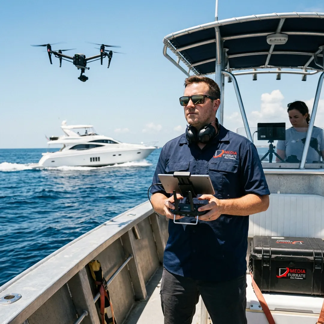 Professional Yacht Drone Video Production Services