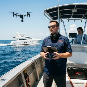 Professional Yacht Drone Video Production Services