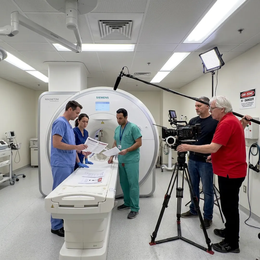 MRI safety training video production