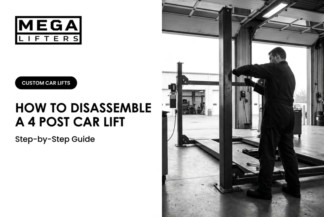 How to Disassemble a 4 Post Car Lift: Step-by-Step Guide