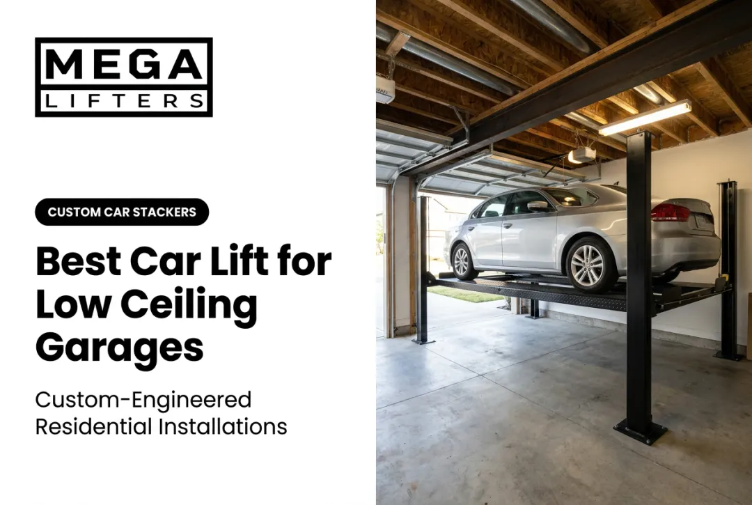 Best Car Lift for Low Ceiling Garages