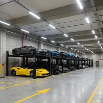 Subterranean Parking Lifts for Underground Garages