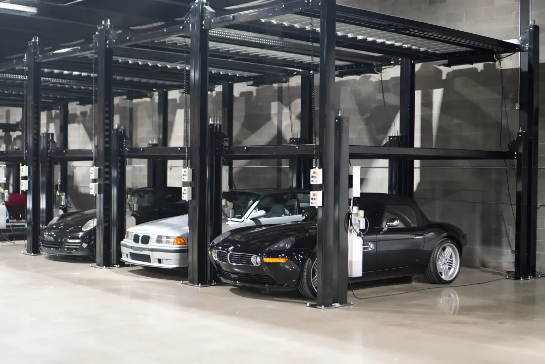 Triple Car Lift