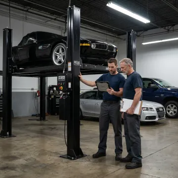 Custom car lift installation planning