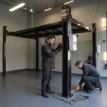 Garage lift installation planning