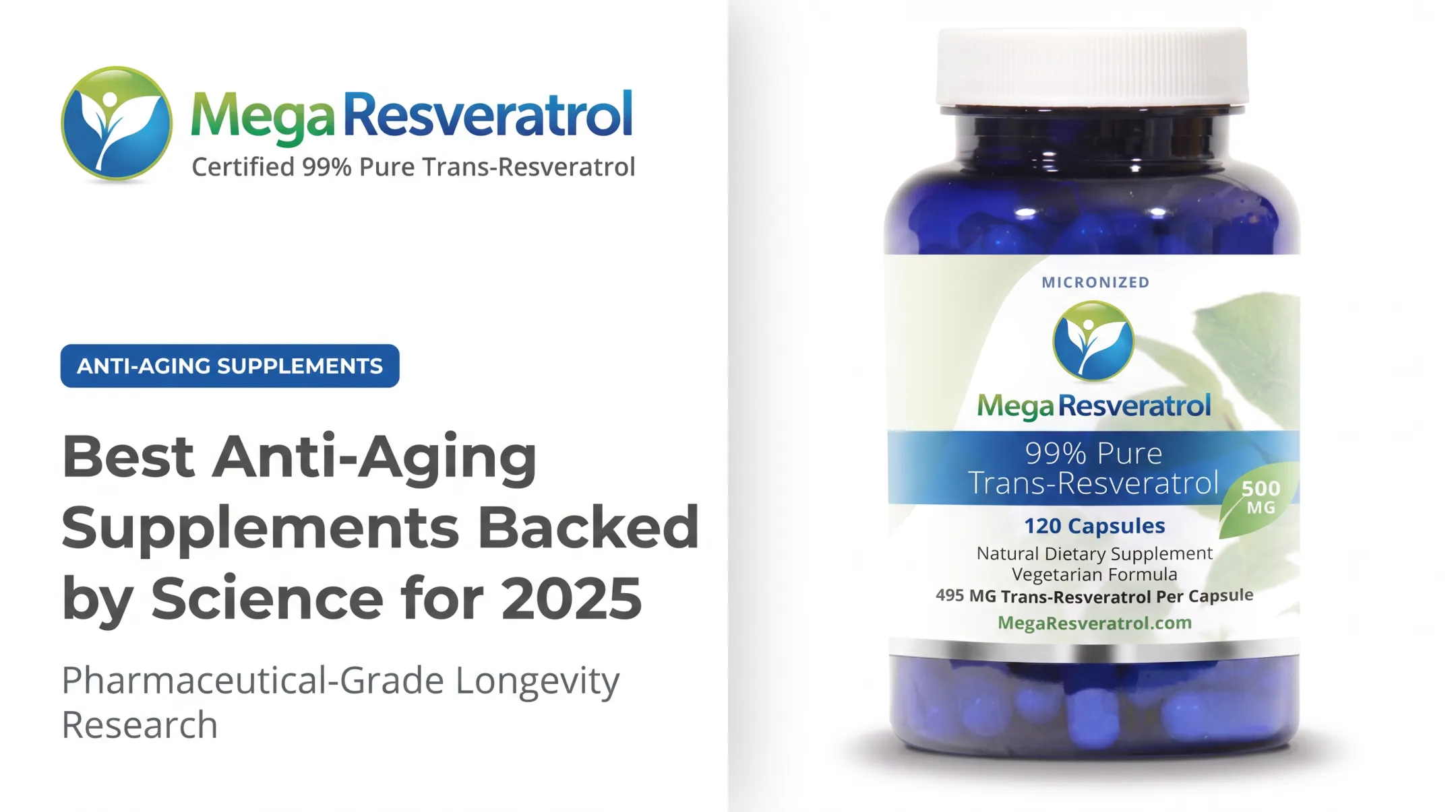 Best Anti-Aging Supplements Backed by Science for 2025
