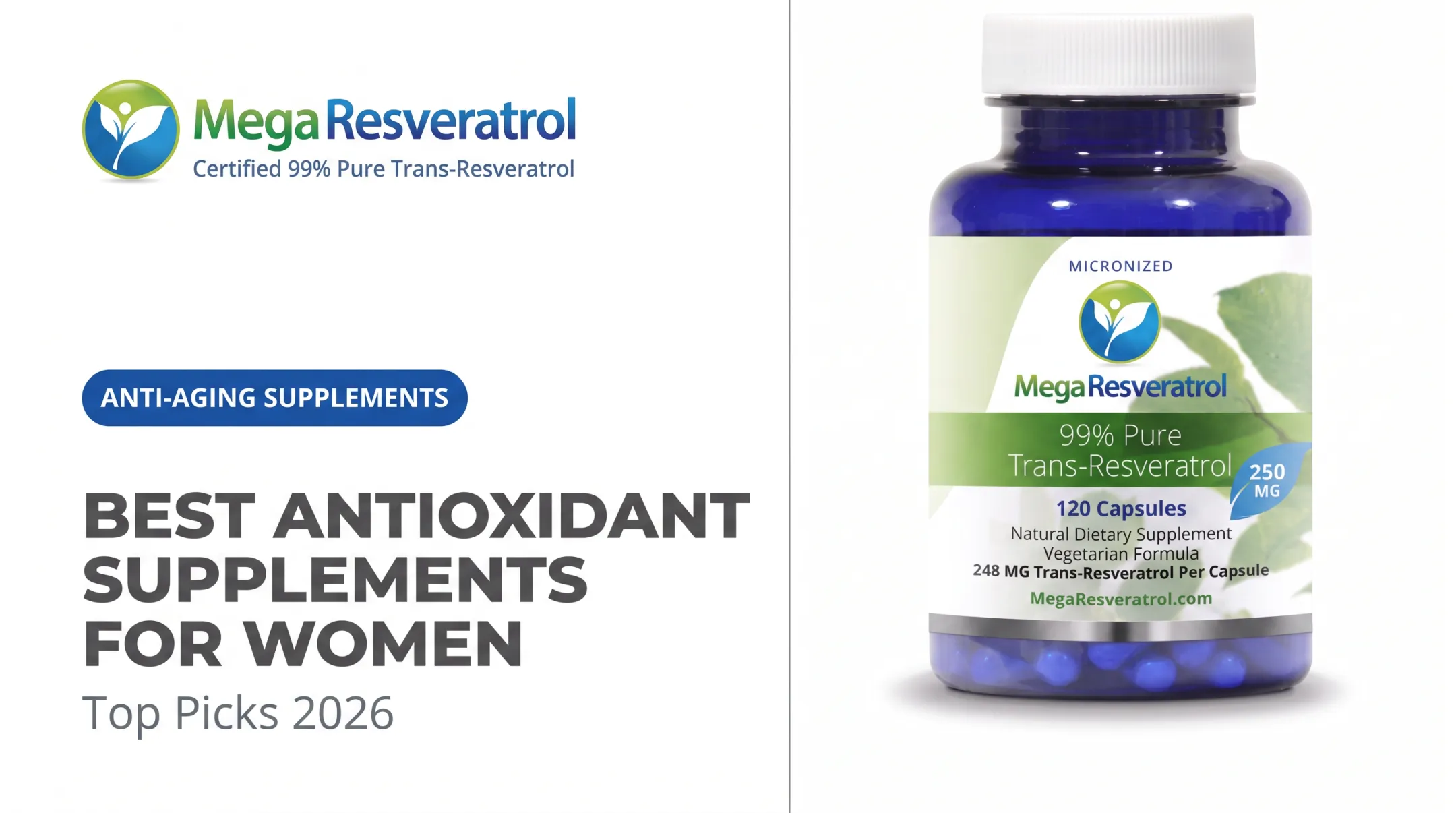 Best Antioxidant Supplements for Women: Top Picks 2026