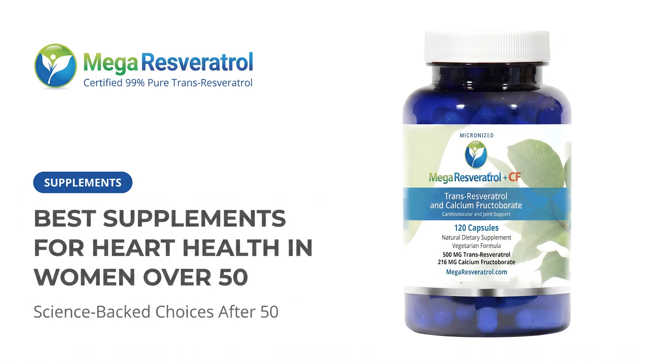Best Supplements for Heart Health in Women Over 50