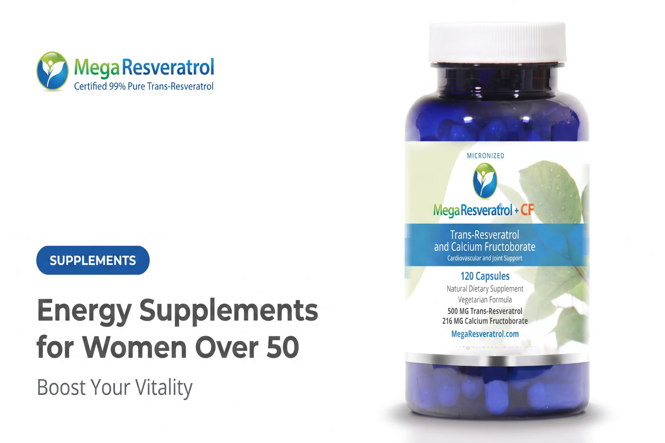 Energy Supplements for Women Over 50: Boost Your Vitality