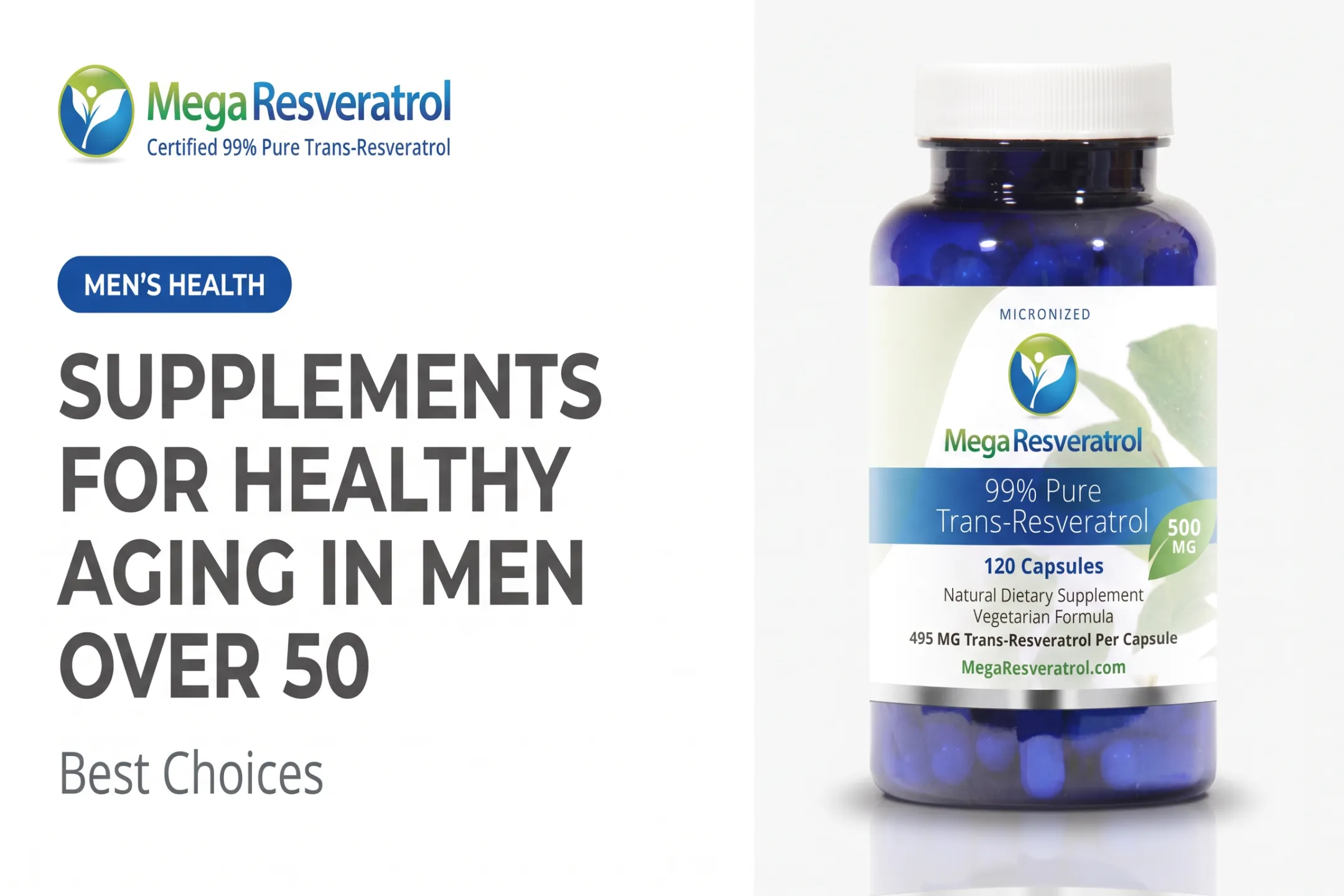 Supplements for Healthy Aging in Men Over 50: Best Choices