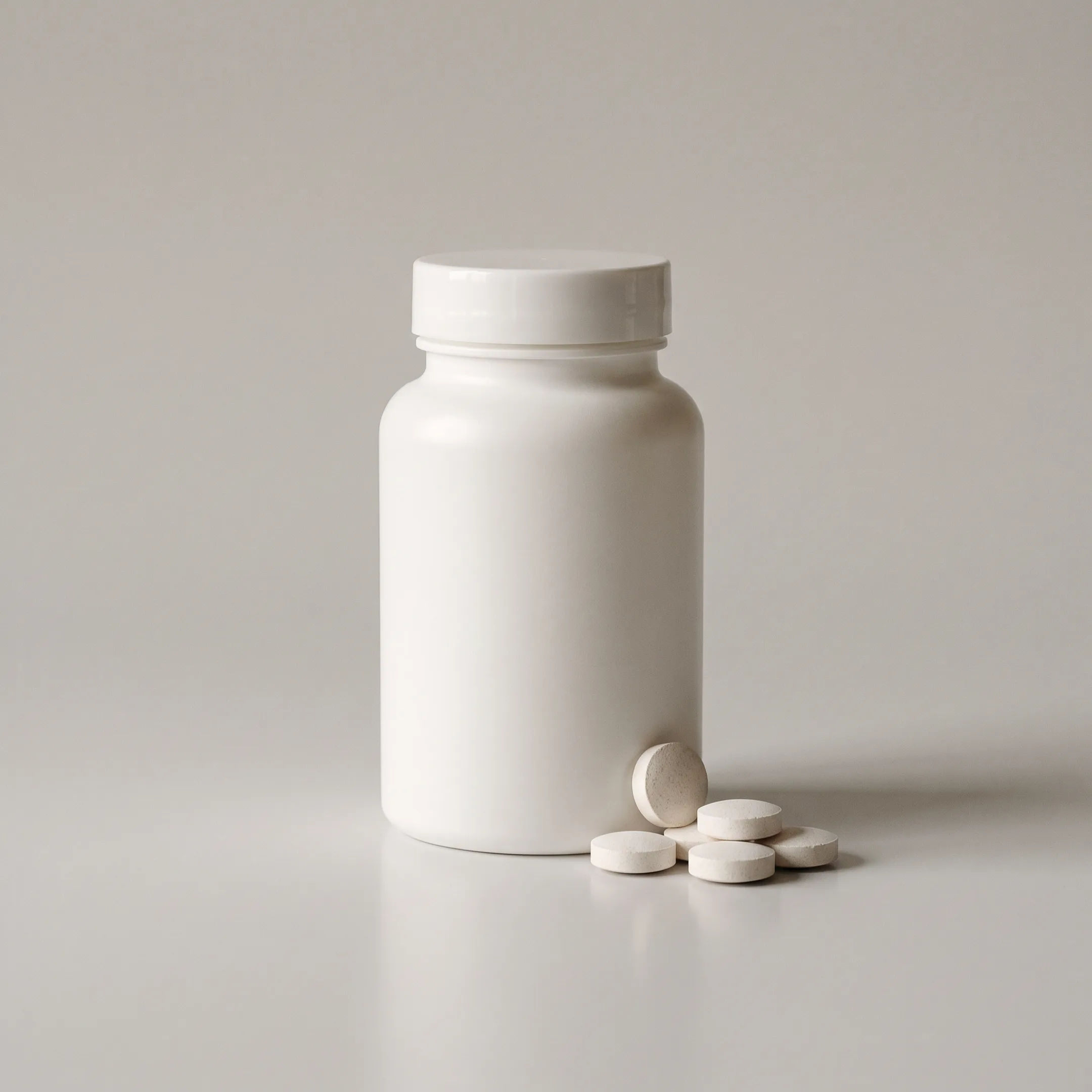 NMN sublingual supplement bottle and tablets