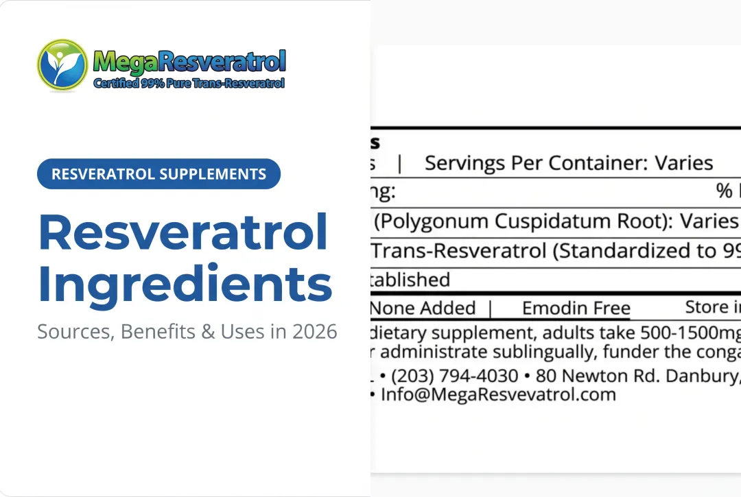 Resveratrol Ingredients: Sources, Benefits & Uses in 2026