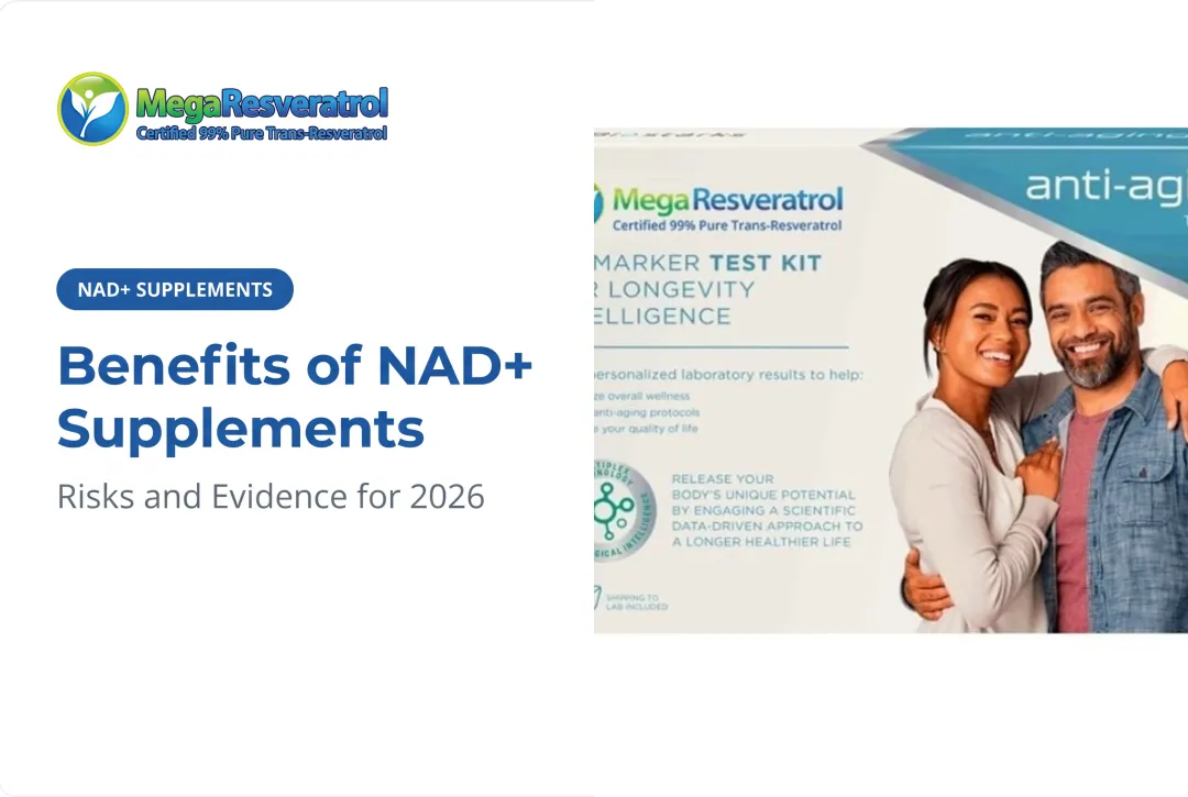 Benefits of NAD+ Supplements: Risks and Evidence for 2026